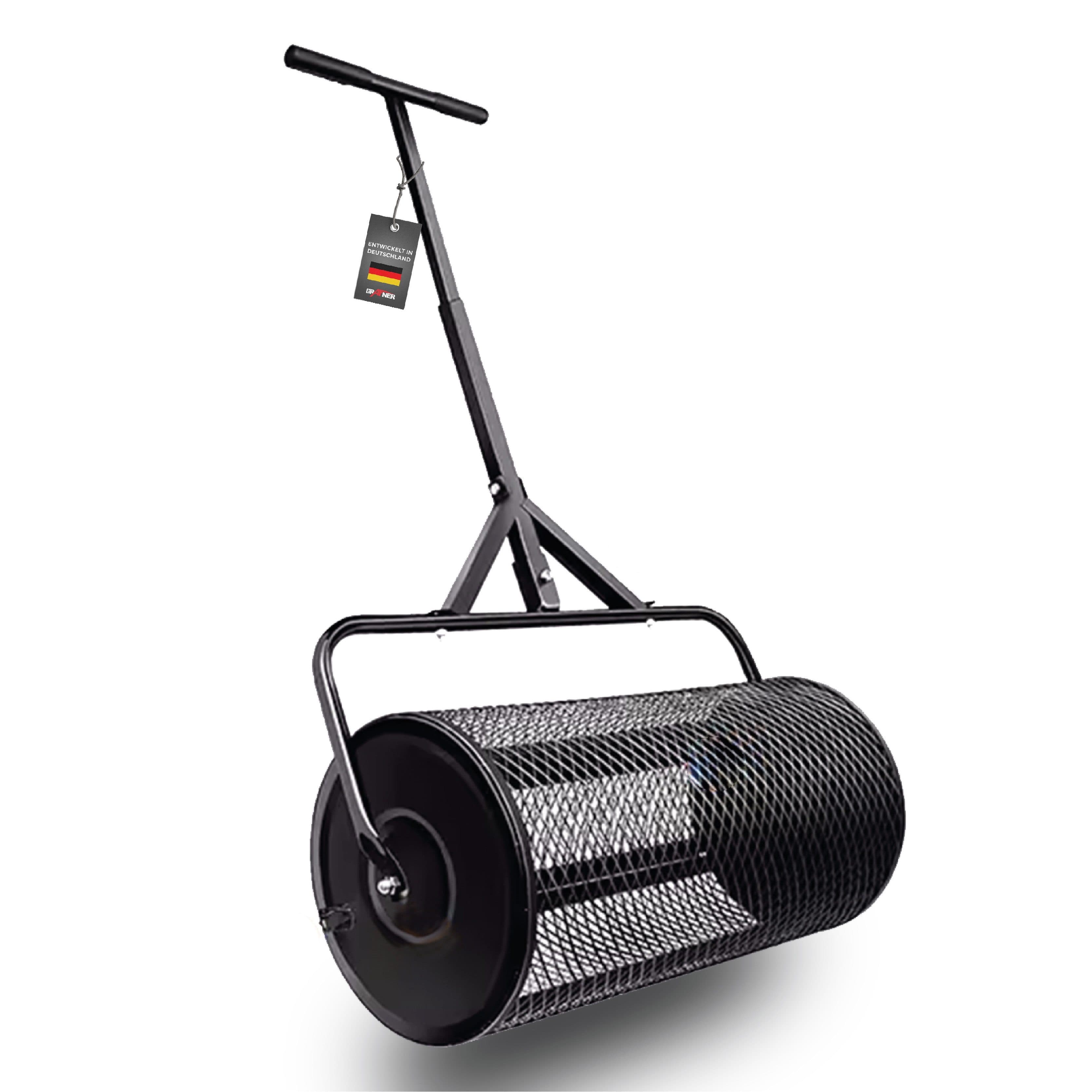 Grafner Rasenstreuer 68L Schwarz mit 60cm Arbeitsbreite - Bild 2