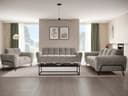 Beautysofa Polstergarnitur VOLARE 3-Sitzer Sofa + 2-Sitzer Sofa + Sessel Bild 2
