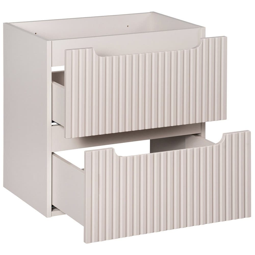 Lomadox Waschtischunterschrank NEWPORT-56-CASHMERE Kaschmir Modern - Bild 2