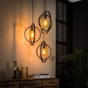 famlights Pendelleuchte Henrik Grau E27 3-flammig Industriedesign Bild 2