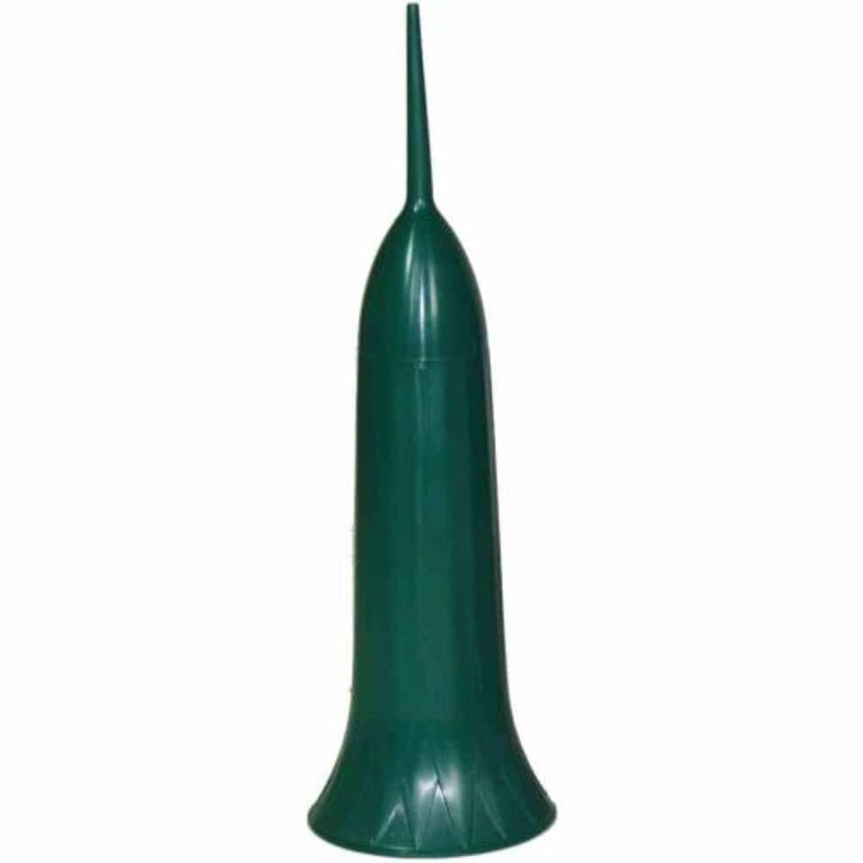 GARDAMO Grabvase 21cm Grün mit Erdspieß
