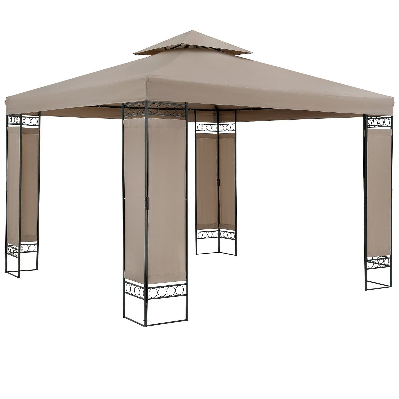 Casaria Pavillon Lorca 3x3m UV-Schutz 50+ Wasserabweisend Metall - Bild 2