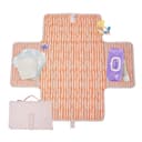 Hylat Baby Wickelauflage Faltbar Rosa Reise-Wickelmatte mit Stauraum Bild 2