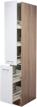 Apothekerschrank Flex-Well Samoa Weiß Sonoma Eiche Bild 2