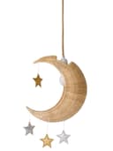 vertbaudet Lampenschirm MOND Rattan Kinderzimmer Bild 2