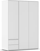 Rauch Kleiderschrank NABILA Weiß Push-to-Open Bild 2
