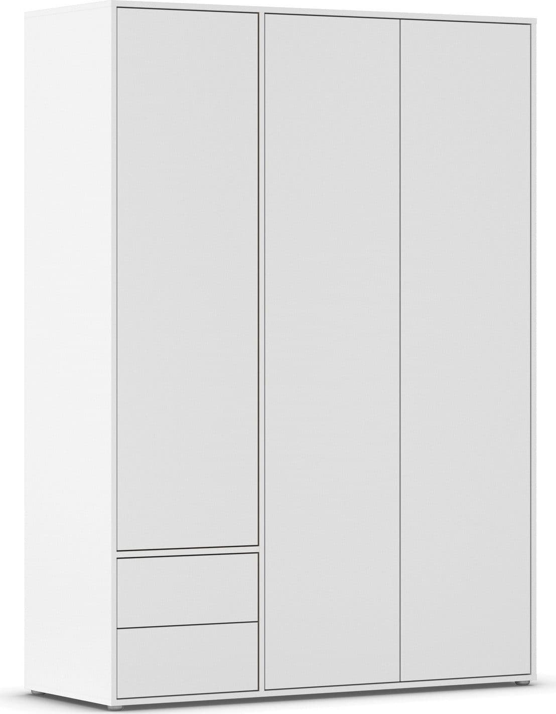 Rauch Kleiderschrank NABILA Weiß Push-to-Open - Bild 2