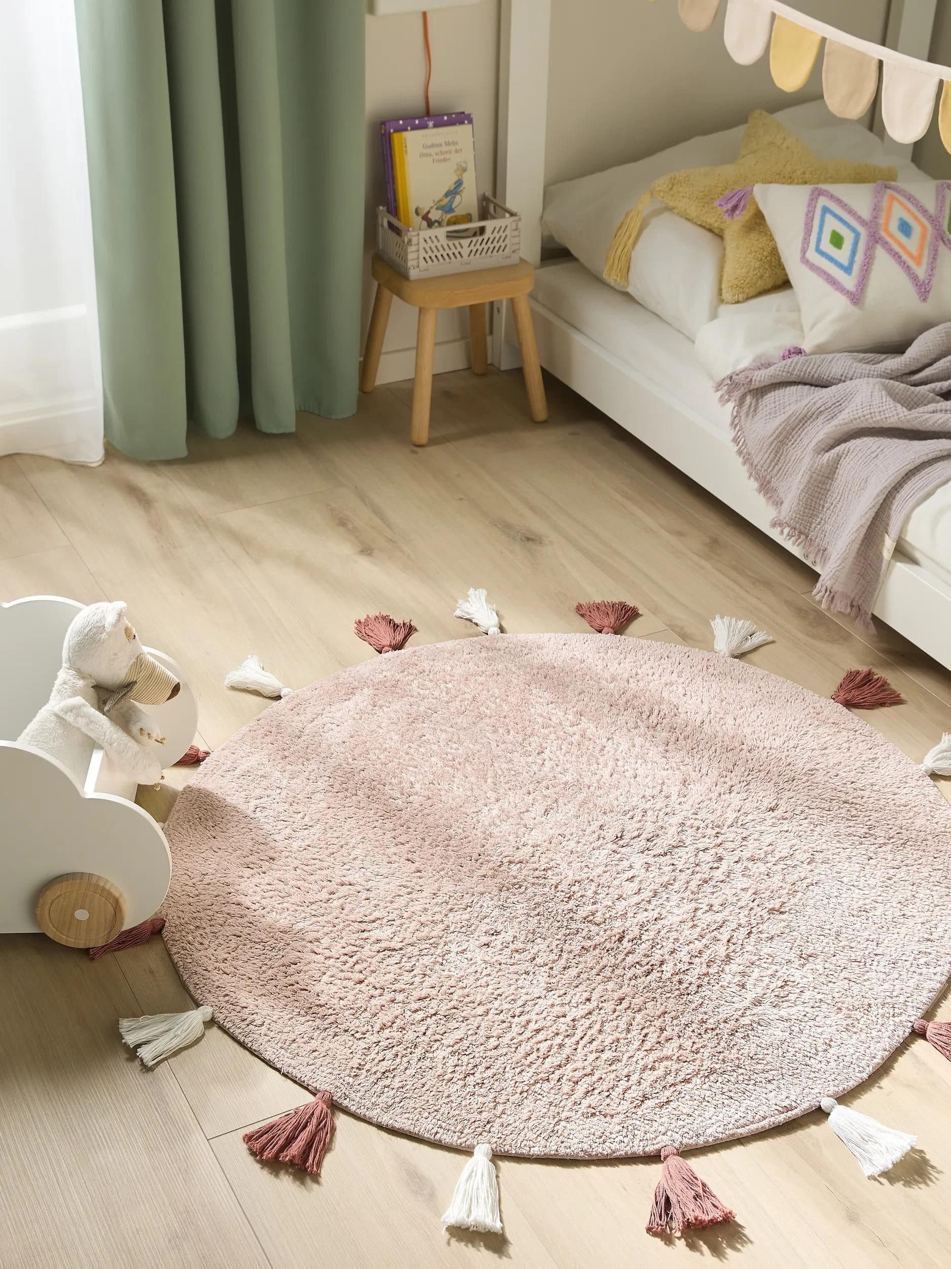 benuta Kinderteppich Malu Rosa rund - Bild 2
