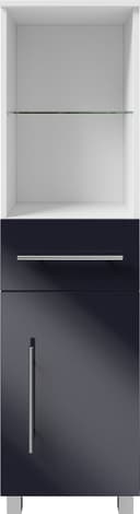 Welltime Hochschrank BAJA Grau Hochglanz Bild 2