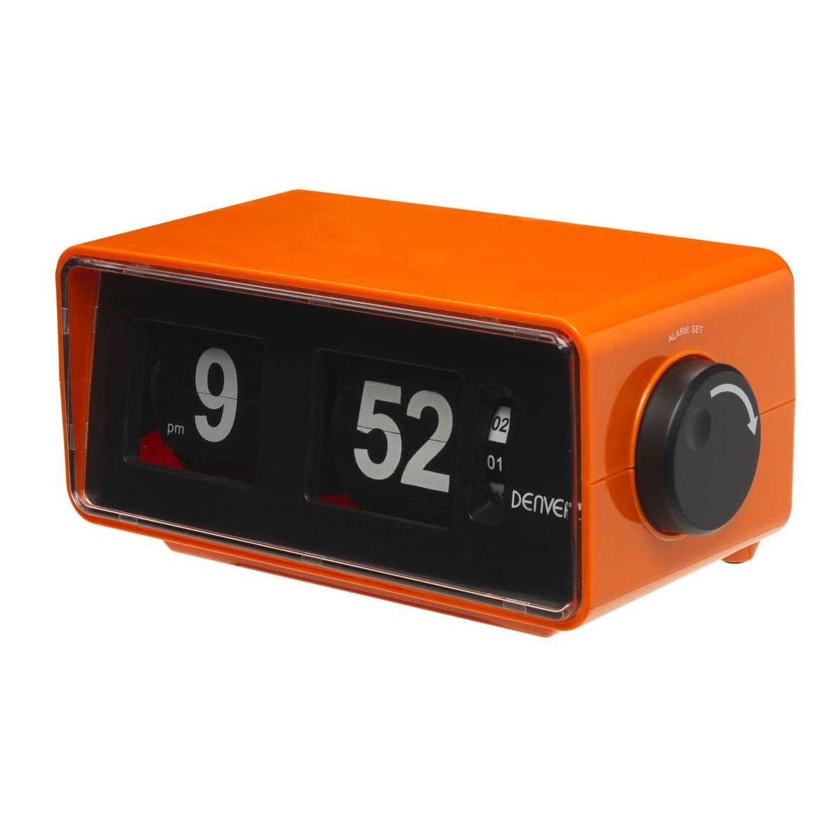 Denver Radiowecker Retro CR-425 Orange mit Alarm