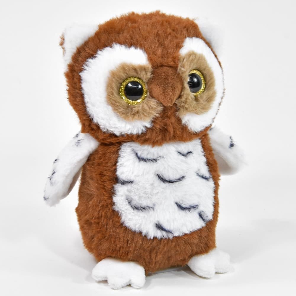 Kögler Plüschfigur Labertier Eule Hedwig Braun