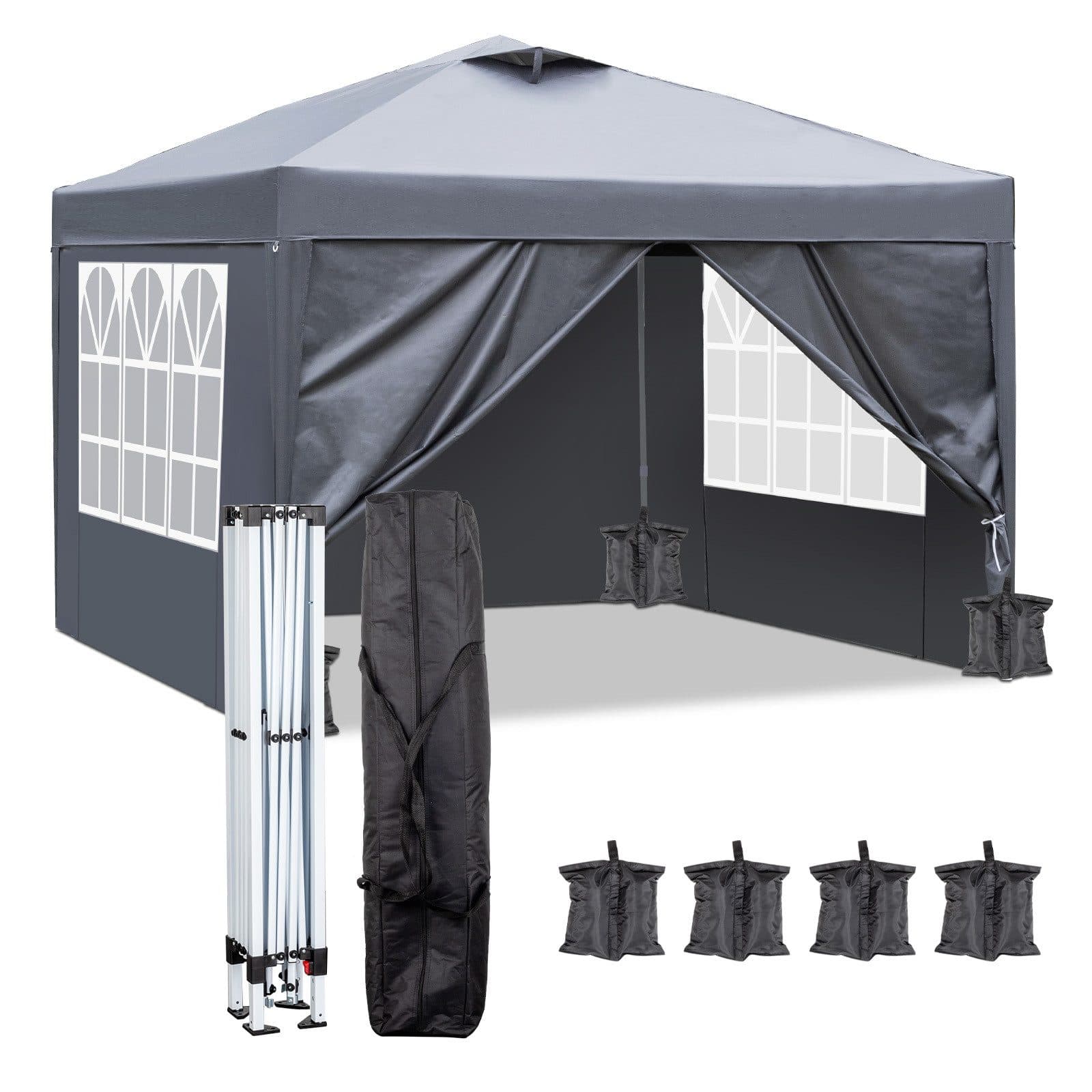 LALAHO Faltpavillon 3x3m Gartenpavillon UV-Schutz - Bild 2