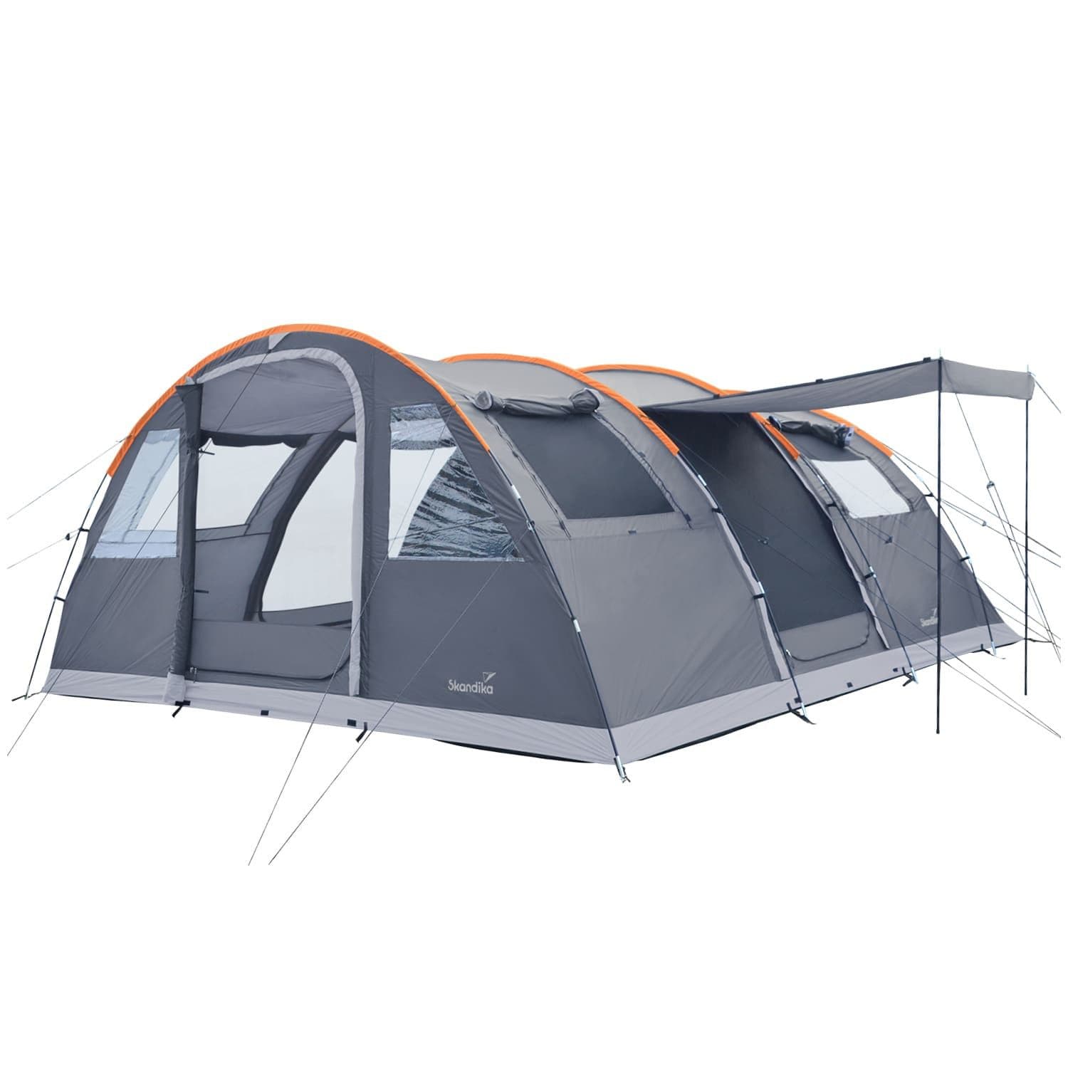 Skandika Tunnelzelt Gotland 6 Sleeper Protect Campingzelt Grau - Bild 2