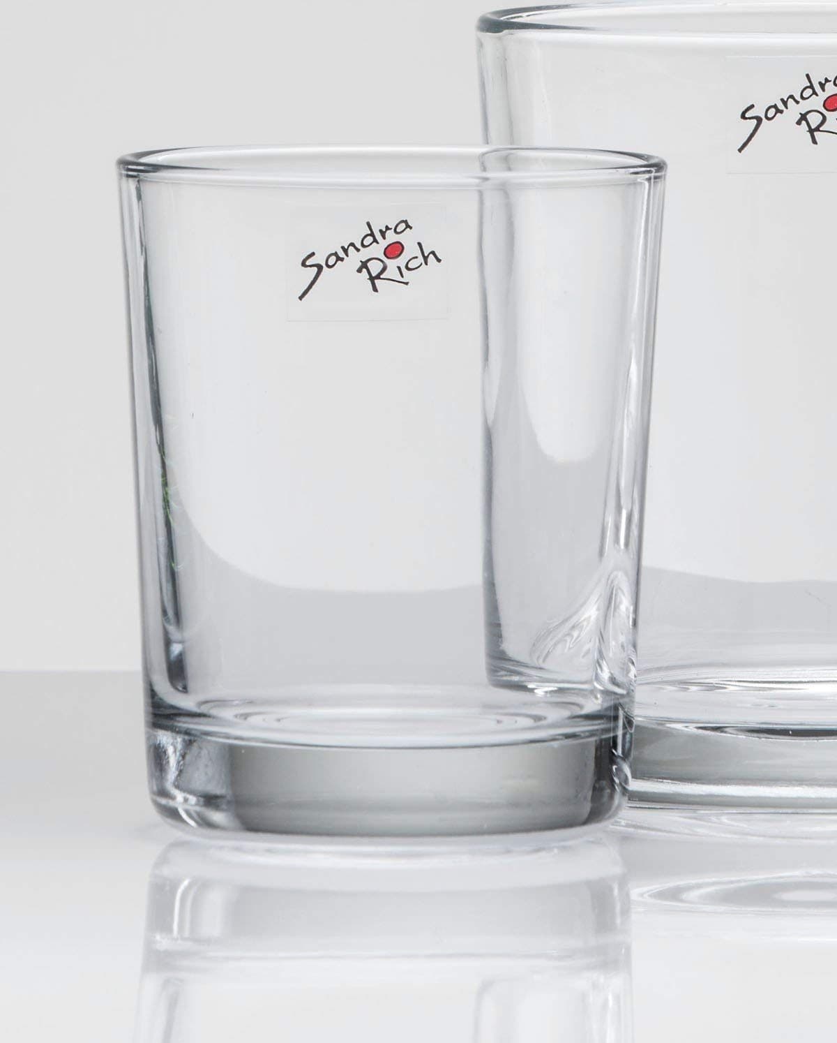 Sandra Rich Dekovase CYLI Glas Vase Klar 11cm