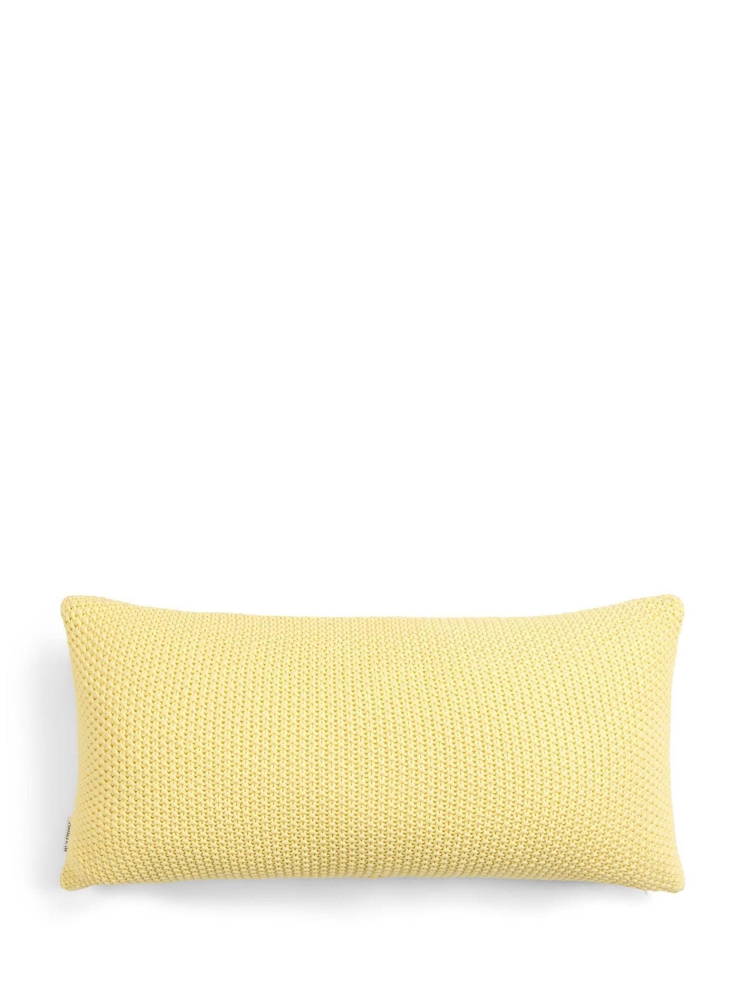 Marc O'Polo Home Dekokissen Nordic Knit Gelb Nachhaltige Baumwolle - Bild 2