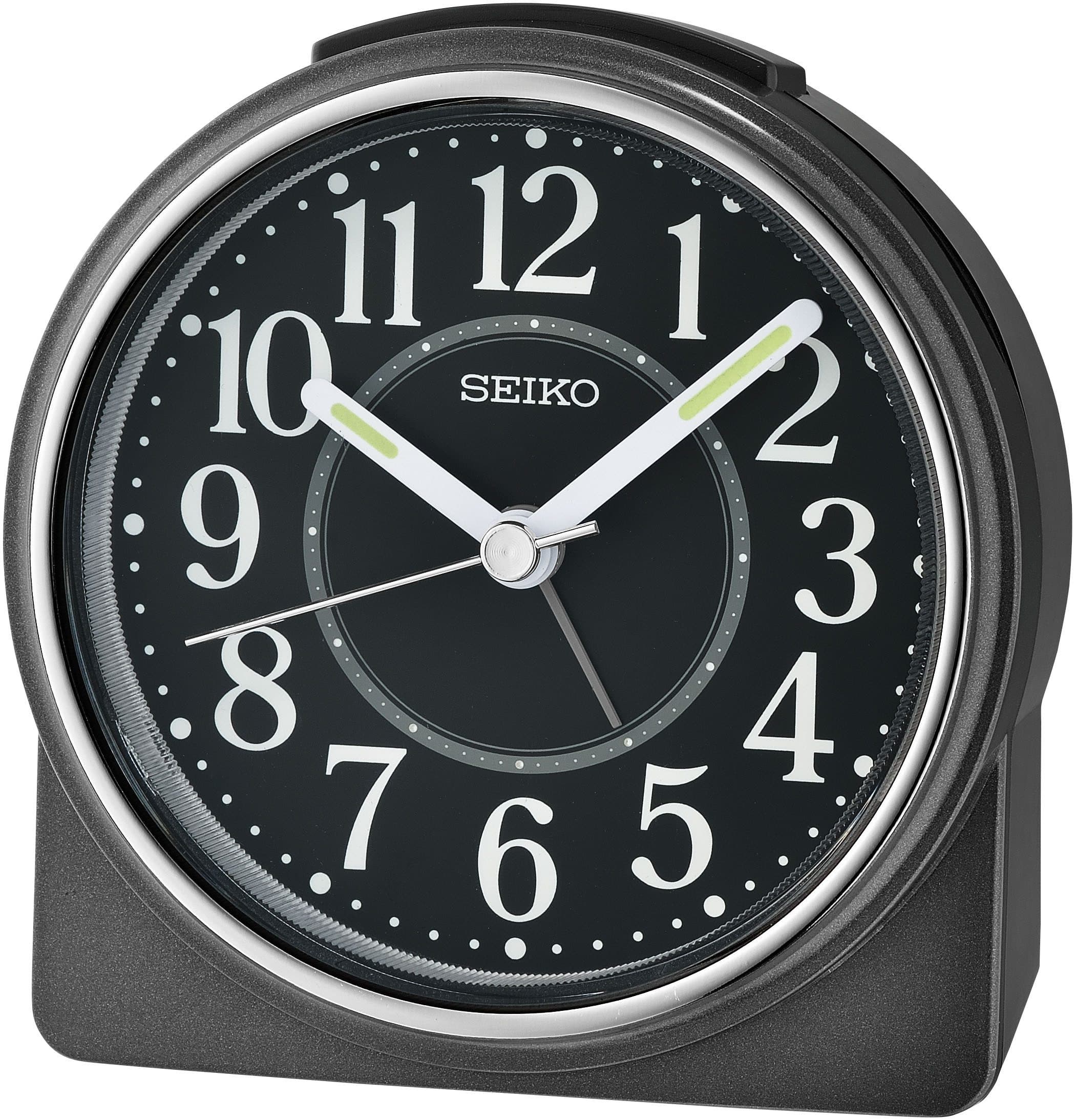 Seiko Quarzwecker Wecker Schlafzimmer Leuchtzeiger Durchlaufende Sekunde