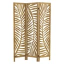 ML-DESIGN Raumteiler Paravent 3-tlg. Braun Holz Bild 2