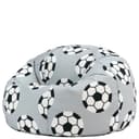 ICON Sitzsack Kinder Druck Groß Hellgrau Polyester Bild 2
