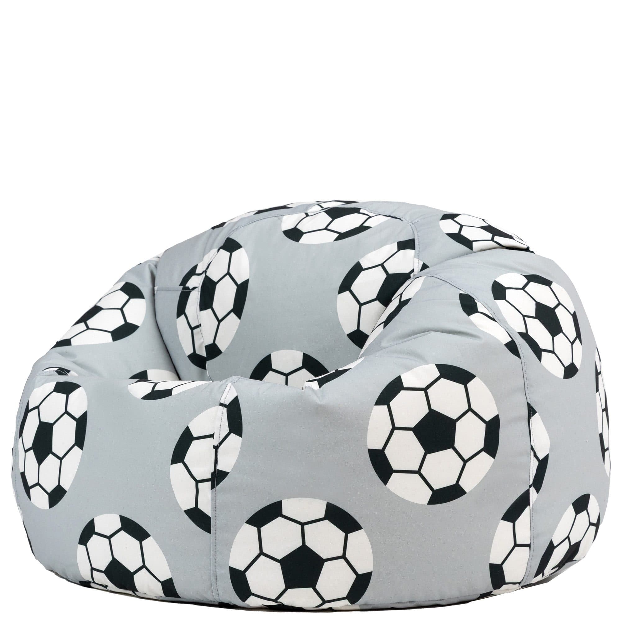 ICON Sitzsack Kinder Druck Groß Hellgrau Polyester - Bild 2
