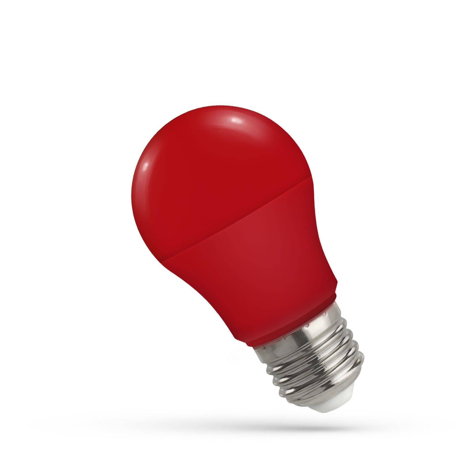 Spectrum LED-Leuchtmittel E27 A50 Rot 4,9W Deko Birne 270° - Bild 2