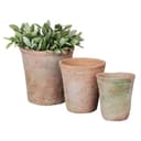 esschert design Blumentopf Terracotta 3er Set Rustikale Pflanzgefäße Bild 2