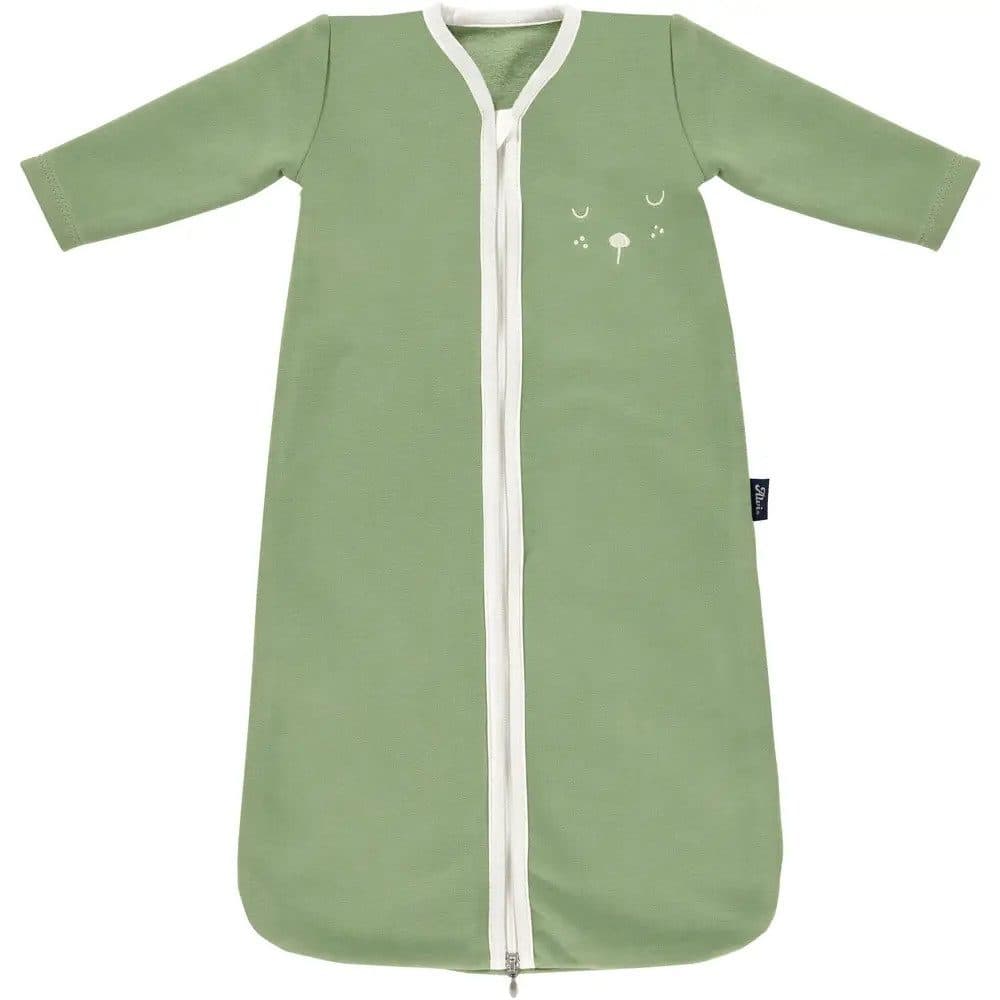Alvi® Babyschlafsack Tracksuit Felpa Nap green, 80