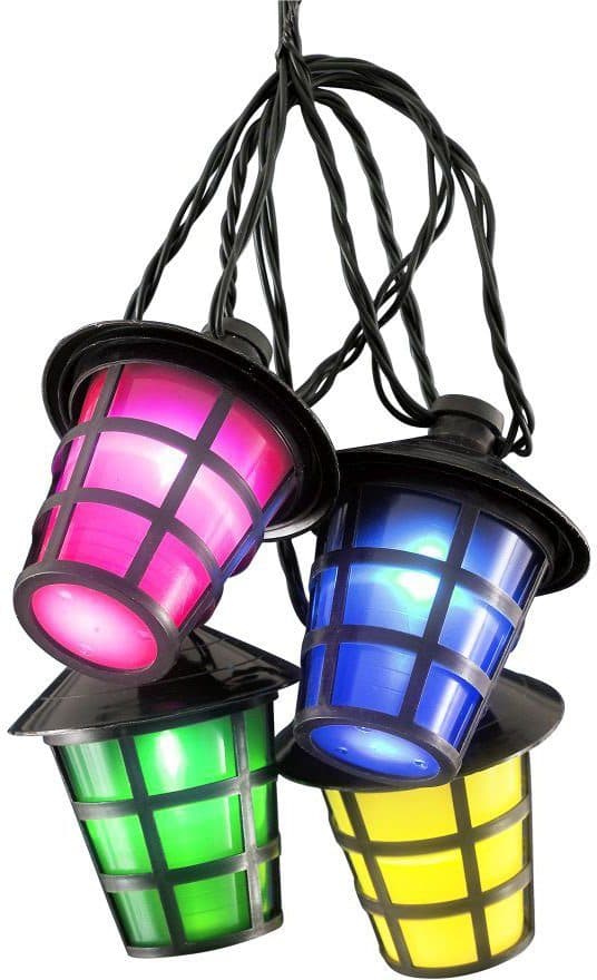 Konstsmide LED-Lichterkette Schwarz Bunt 14,75m Outdoor - Bild 2