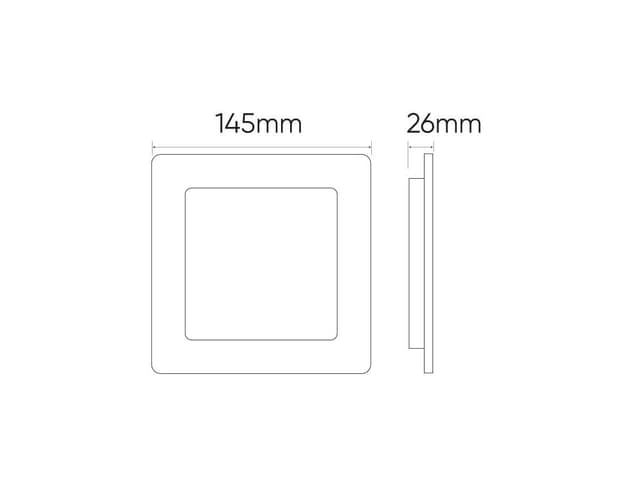 LED-Line LITE Downlight Einbauleuchte: Minimalistisches Design, Flexible Montage