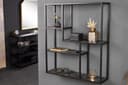 riess-ambiente Wandregal SLIM LINE 95cm Industrial Metall 5 Fächer Bild 2