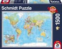 Schmidt Spiele Puzzle Die Welt 1500 Teile Bunt Bild 2