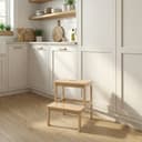 NUXIO Bambus Hocker mit Stufe KROK 46 cm Bild 2