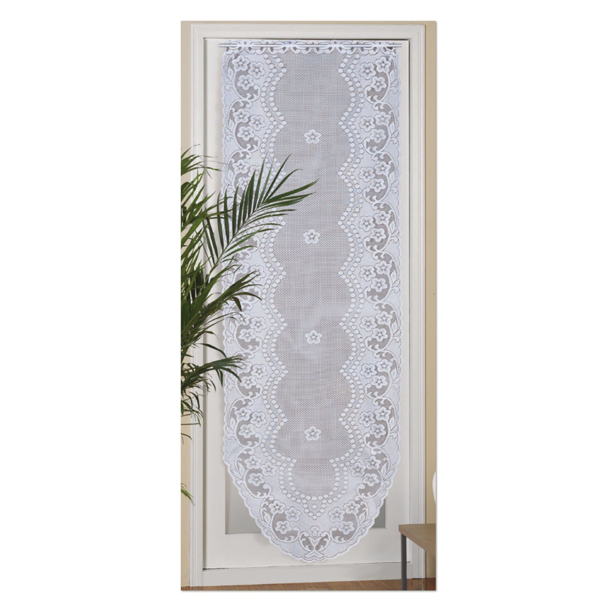 Arsvita Panneaux Blumen Mona Transparent mit Stickerei - Bild 2