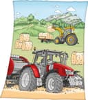 Herding Kinderdecke Traktor Bunt Kuscheldecke 130x160cm Bild 2