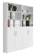 moebel-dich-auf Aktenschrank TABOR 11 Weiß mit 2 Einlegeböden Bild 2
