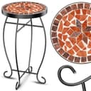 KESSER Mosaiktisch Rund Metall Bunt Garten Bild 2