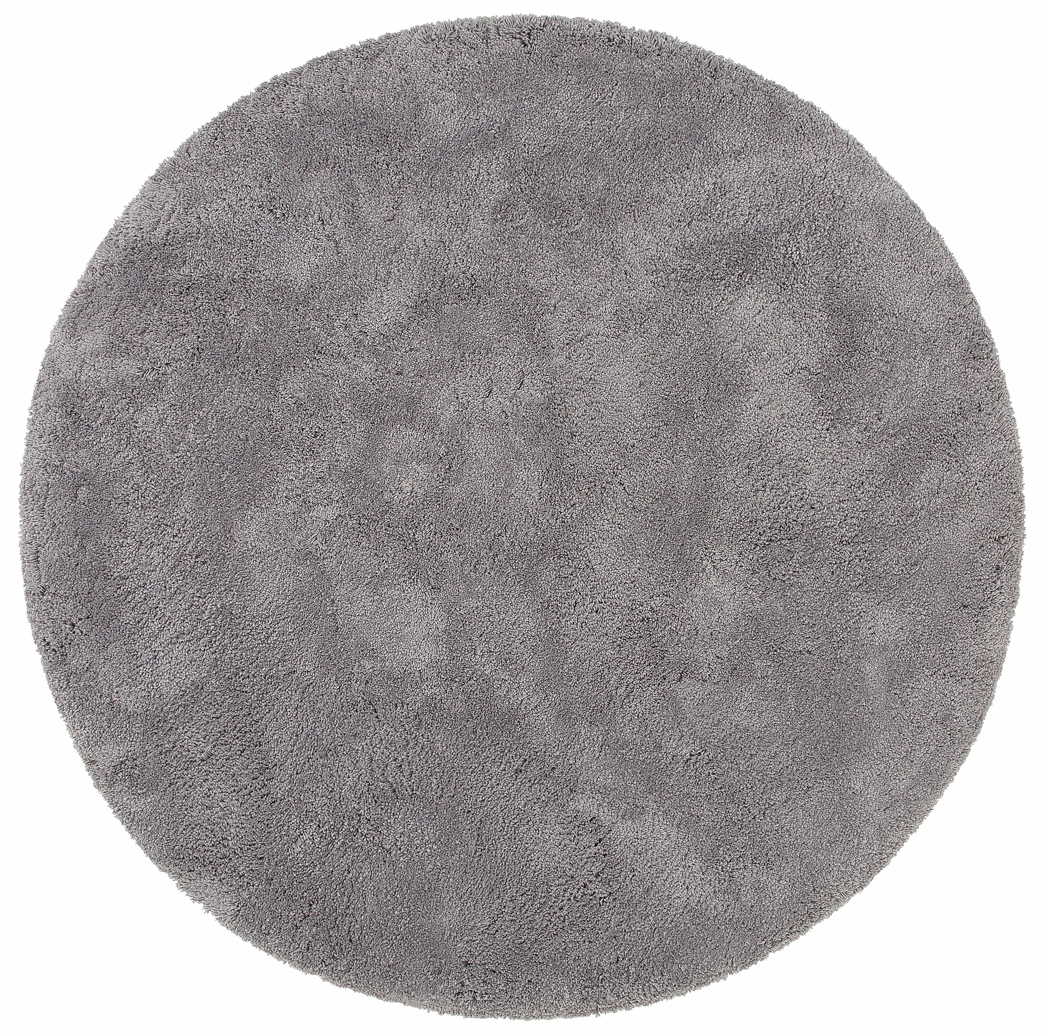 OTTO HOME Desner Runder Teppich Grau 140cm Hochflor - Bild 2