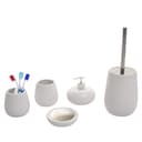 MCW Bad-Accessoire-Set 5-tlg. Keramik Weiß Seifenspender Bild 2