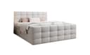 Luxusbetten24 Boxspringbett Luxor Kunstleder Weiß Stauraum Bild 2
