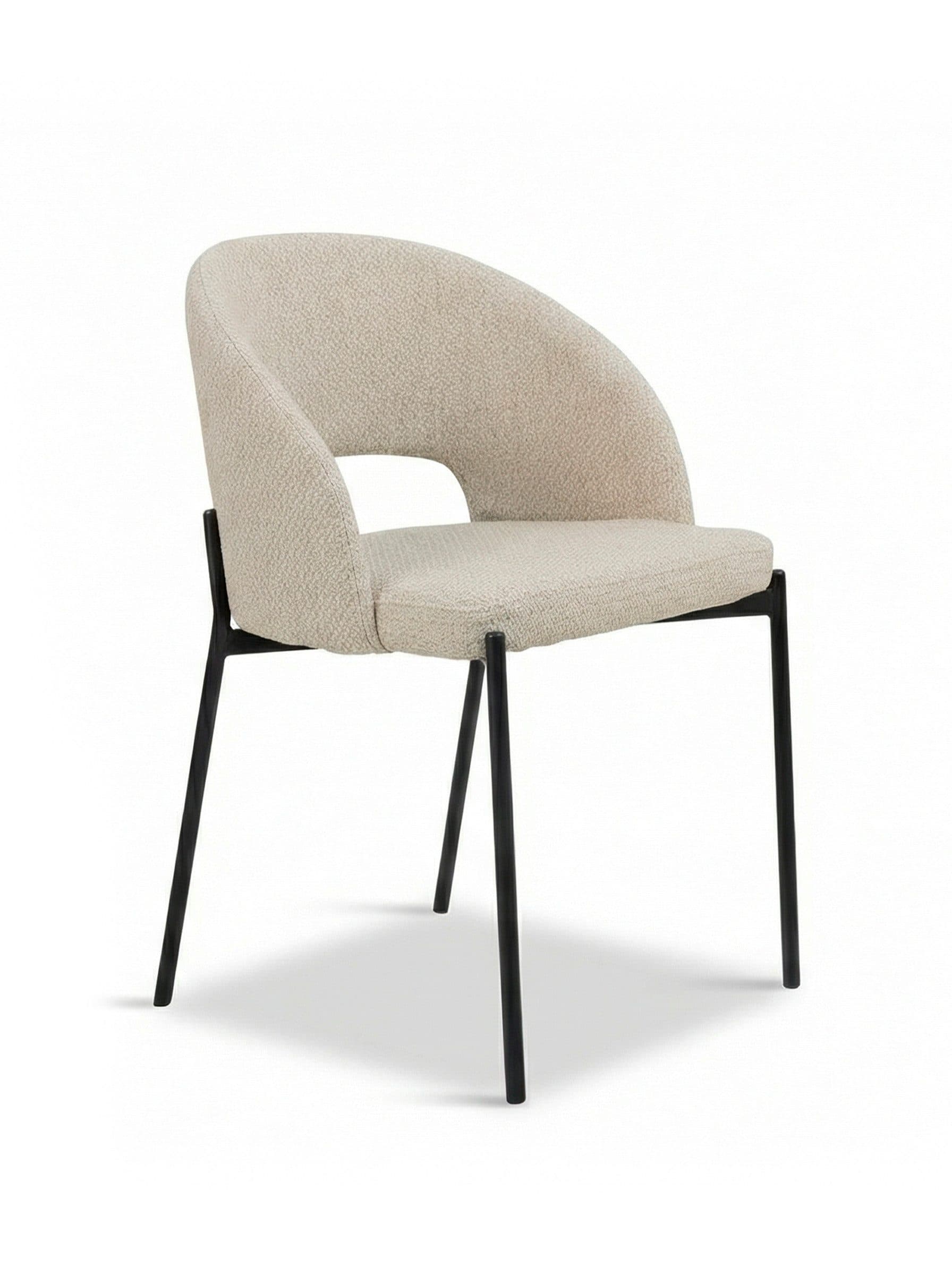 faee Polsterstuhl Harmoni Beige Stoff Metallgestell - Bild 2
