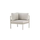 Venture Home Gartensofa Copacabana Eckteil Beige Aluminium Bild 2