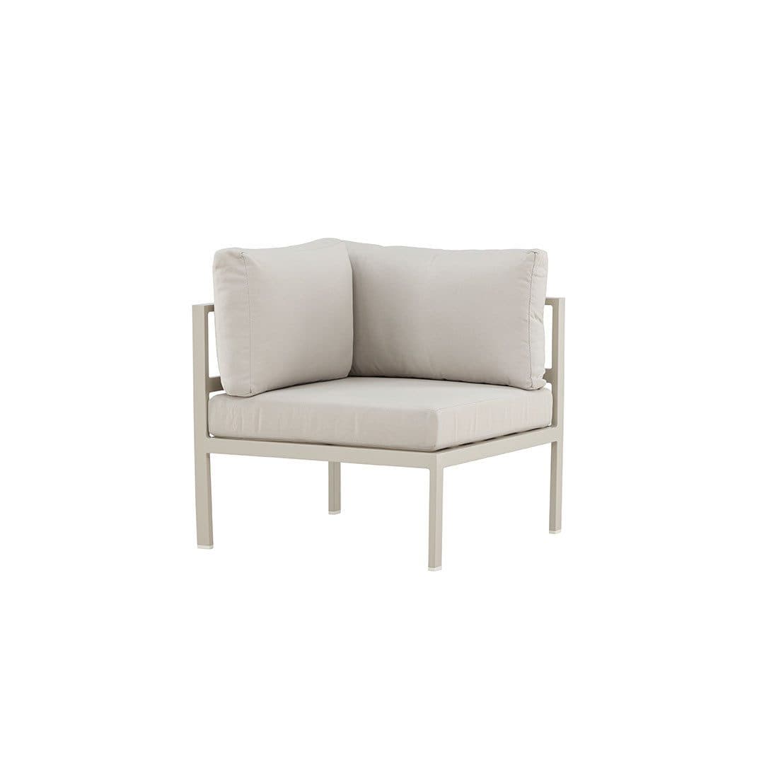 Venture Home Gartensofa Copacabana Eckteil Beige Aluminium - Bild 2