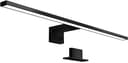 B.K.LICHT LED Spiegelleuchte Schwarz 60 cm IP44 Bild 2