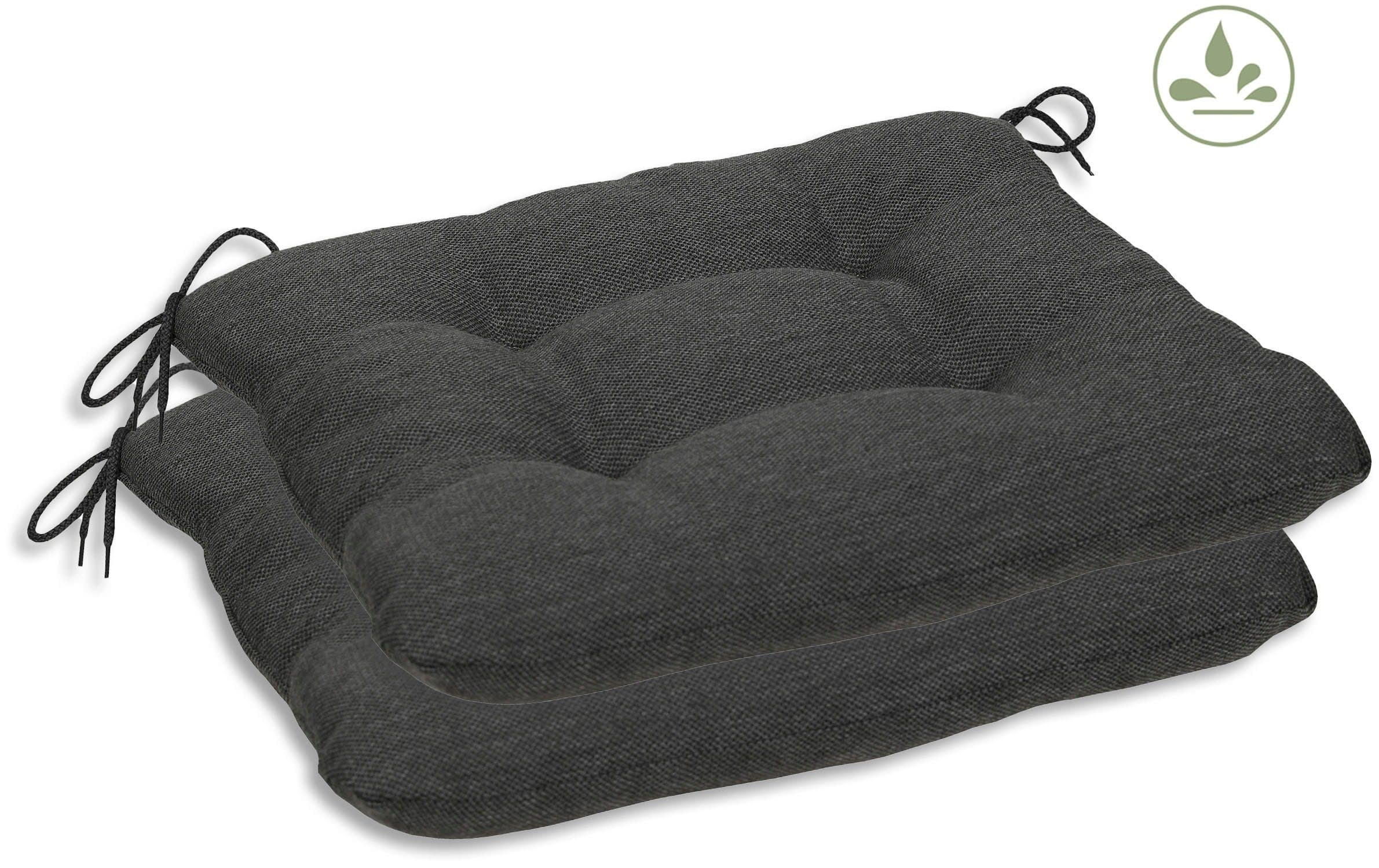GO-DE Sitzkissen Carina 2er Set Anthrazit Polyester - Bild 2