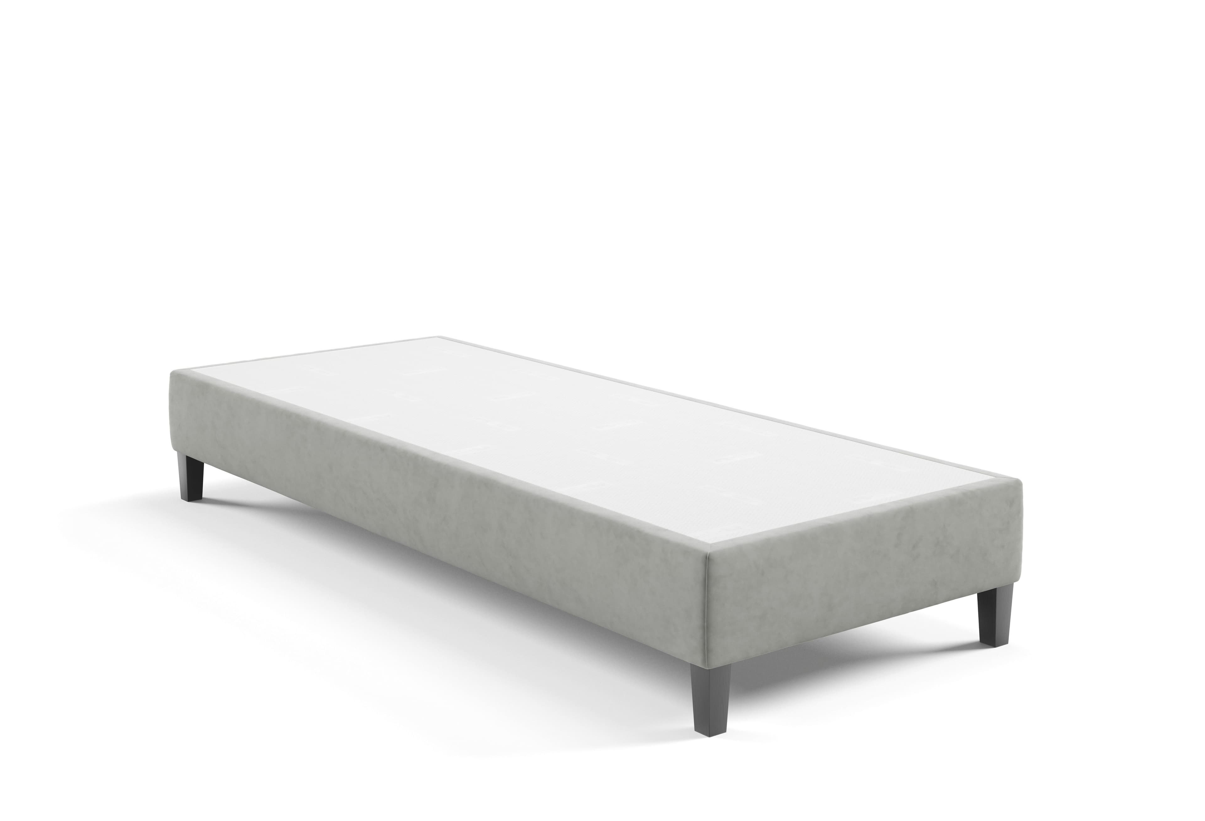Best for Home Boxspringbett Rahmen Massivholz Grau 12 cm Füße - Bild 2