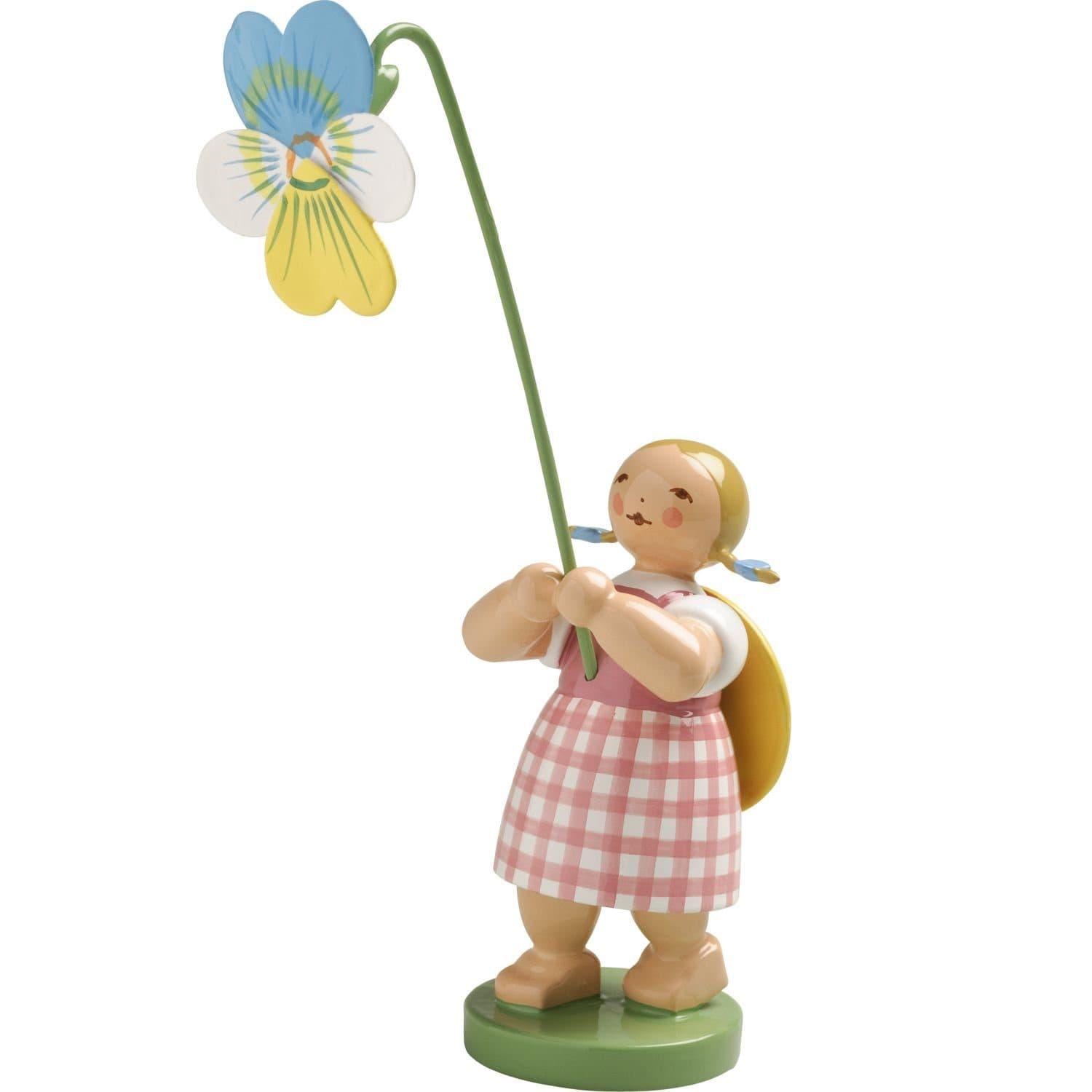 Wendt & Kühn Sammelfigur Mädchen mit Stiefmütterchen