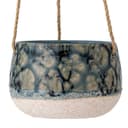 Bloomingville Blumentopf Hänger Mowbray Blau Grün 15 cm Bild 2