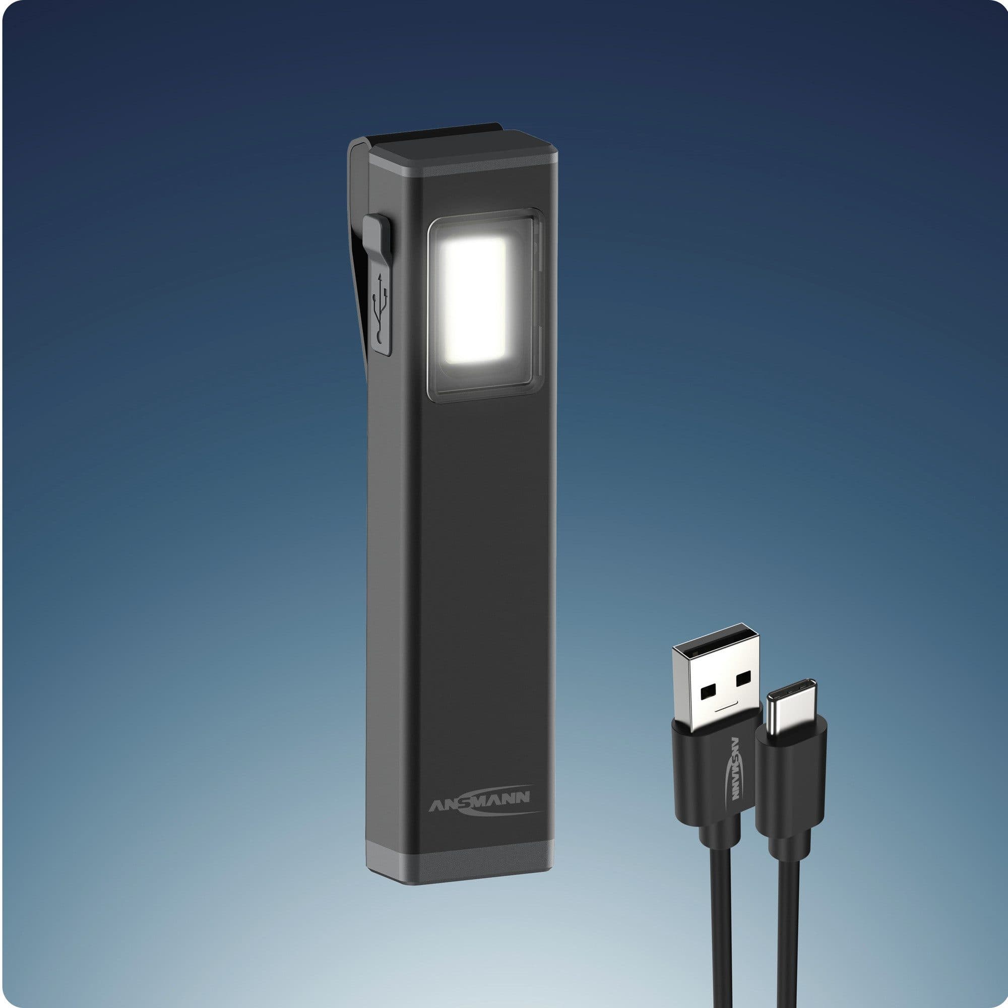 ANSMANN AG LED Arbeitsleuchte Mini mit Boost-Funktion Grau Aluminium - Bild 2
