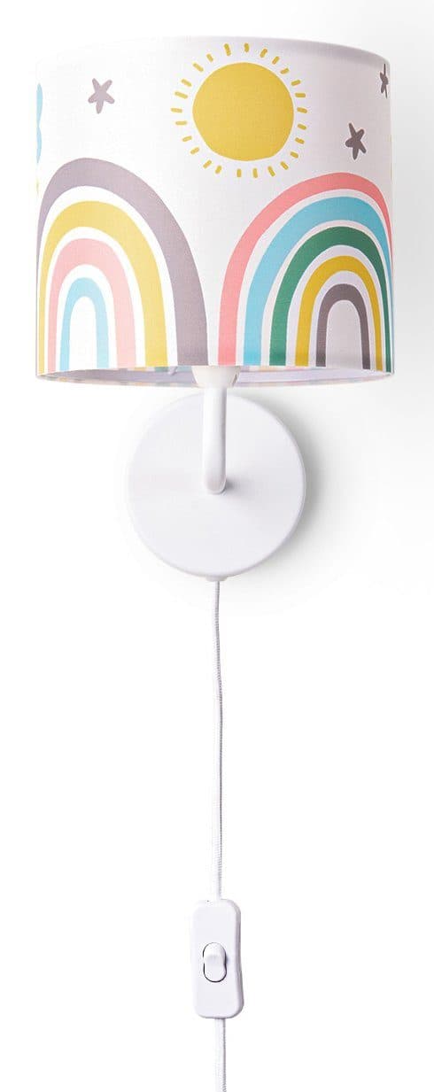 PACO HOME Wandleuchte "Tweet 462" Weiß Bunt E14 - Bild 2