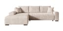 storez24 Ecksofa Ellen Vanilla mit Schlaffunktion und Bettkasten Bild 2