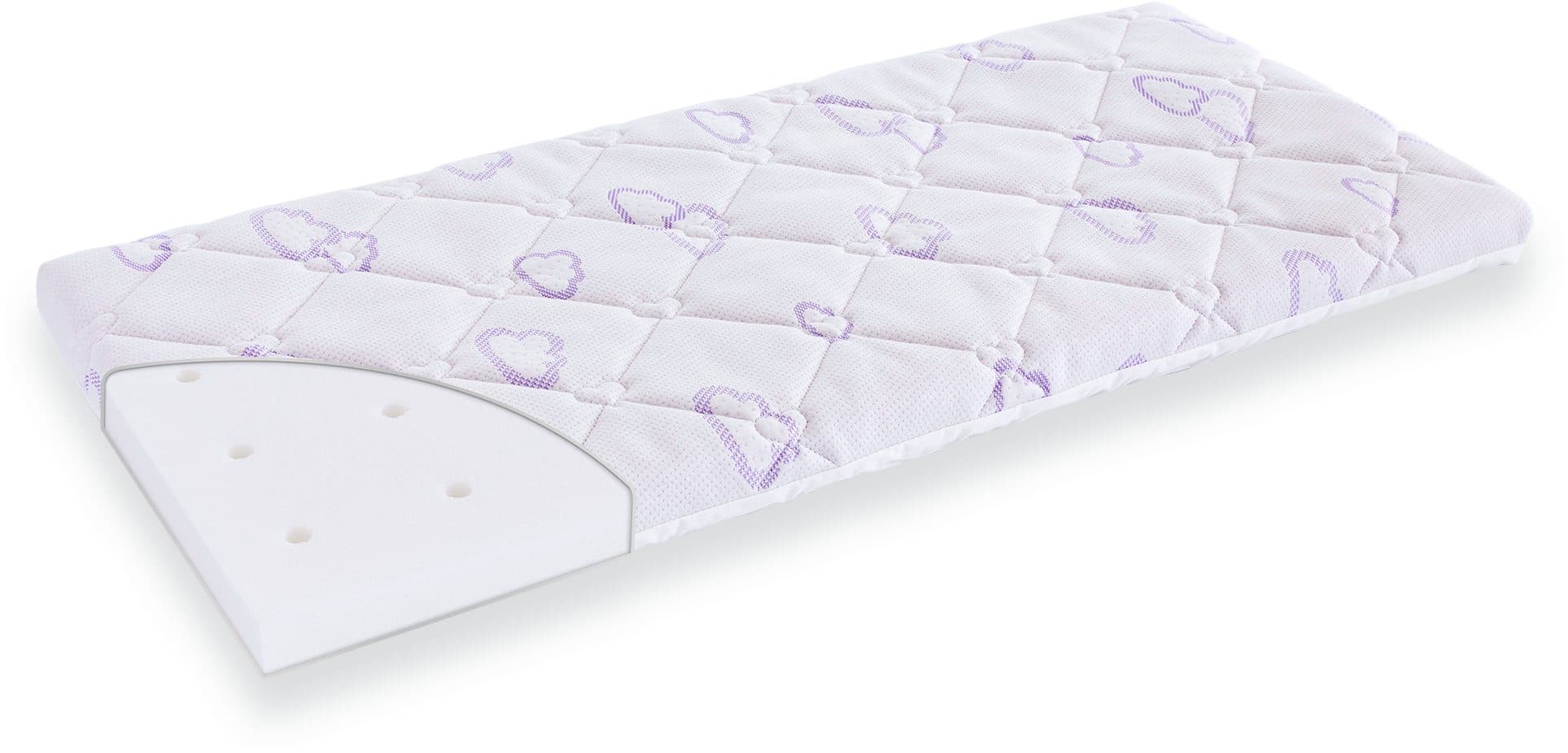 TRÄUMELAND Babymatratze WIEGE Sleepy Midi 40x80cm Weiß - Bild 2